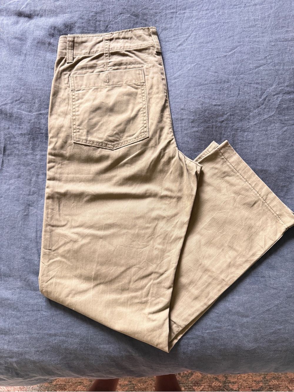 Free Assembly Green Carpenter Straight-Leg Pants